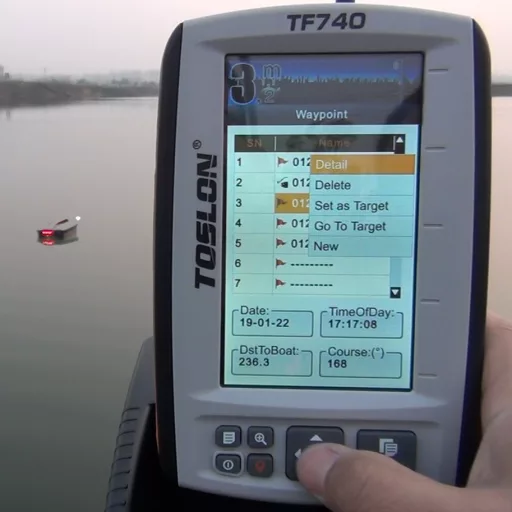 Toslon TF 740 etetőhajó halradar