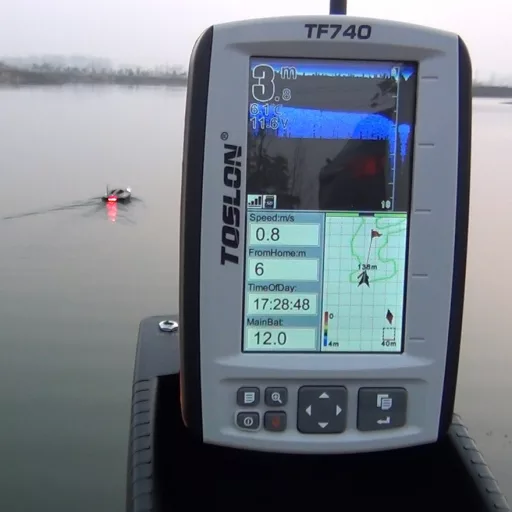 Toslon TF 740 etetőhajó halradar