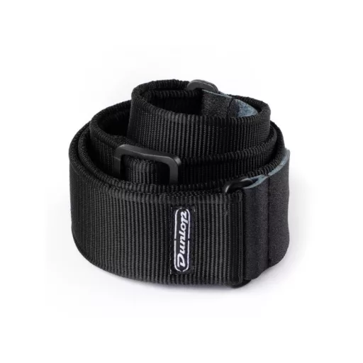 DUNLOP D38-09BK SZILÁRD fekete gitárpánt