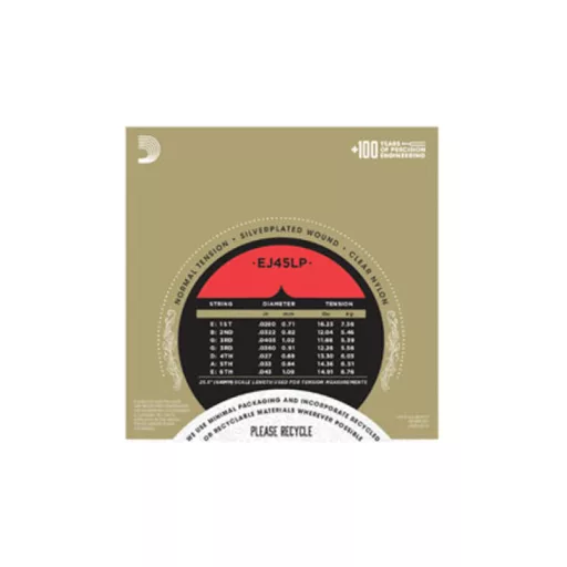D'ADDARIO EJ45LP Klasszikus Gitár Húrok