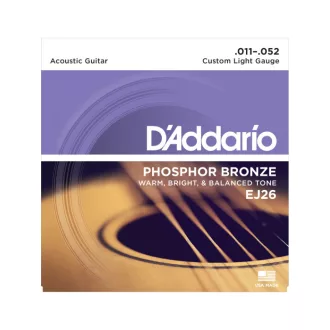 DADDARIO EJ26 11-52 Akusztikus Gitár Húrok