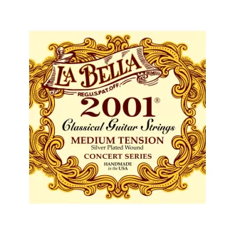 LA BELLA 2001 KÖZEPES Klasszikus Gitár Húrok