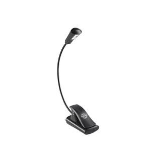 K&M Led kottaállvány lámpa, Xtra Flex 2, fekete, 2 LED
