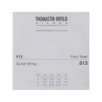   THOMASTIK P13 .013 Akusztikus/Elektromos Gitár Egyszálú Húr