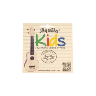 AQUILA Kids oktatási Ukulele Húrok, többszínű, Magas G