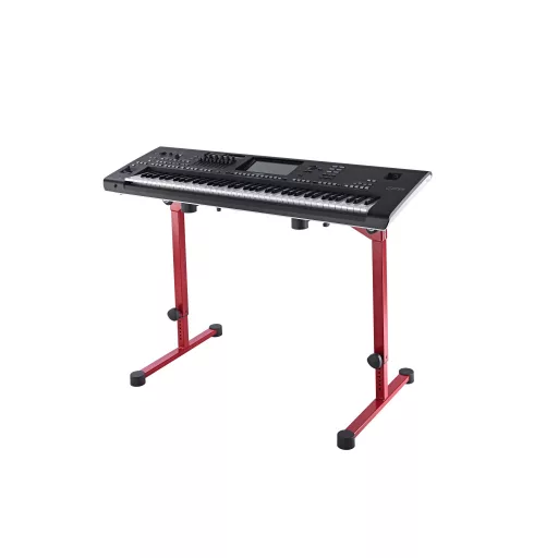 K&M KeyboardasztalOMEGA, rubinvörös