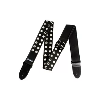 DUNLOP D38-19BK GROMMET fekete gitárpánt