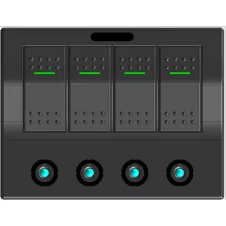 Kapcsolótábla Elektron 8 egységes