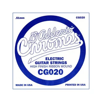 DADDARIO CG020 Flatwound elektromos gitár egyetlen húr