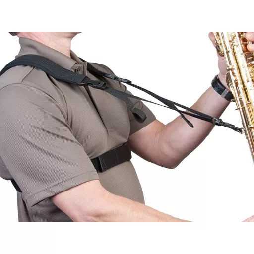 NEOTECH keresztpánt szaxofonhoz, Practice Harness, Szín: fekete