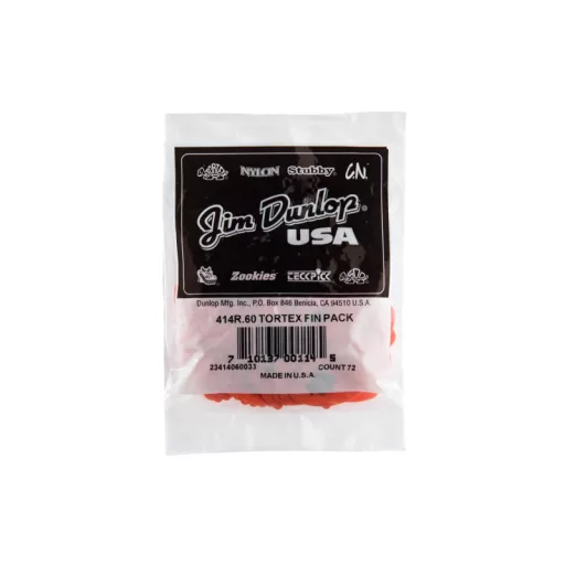 DUNLOP 414R.60 Tortex Fin Pengető