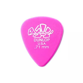 DUNLOP 41P.71 Delrin 500 Standard 0.71 (12) Pick Pack