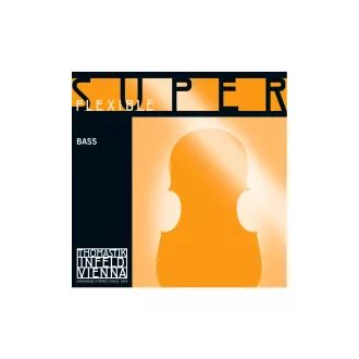   THOMASTIK INFELD Húrok Készlet Nagybőgőhöz, Superflexible, 4/4, közepes, Szólóhangolás, 36S, 37S, 38S, 39S