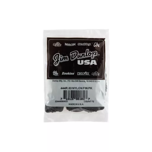 DUNLOP 444R.80 Nylon Shark Fin gitárpengető