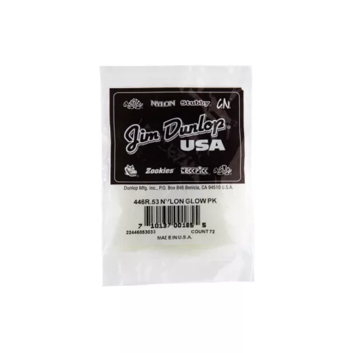 DUNLOP 446R.53 Nylon Glow 0.53 Pengető