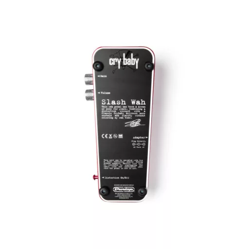 DUNLOP EFFECTS SW95 WAH PEDÁL Slash SIGNATURE Gitár Effekt Pedál