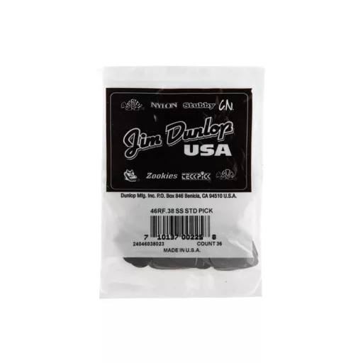 DUNLOP 46RF.38 Rozsdamentes Acél Pengető
