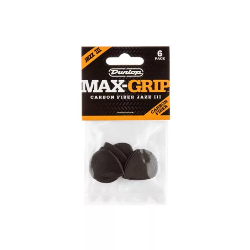 DUNLOP 471P3C Nylon Max Grip Jazz III (6) pengető csomag