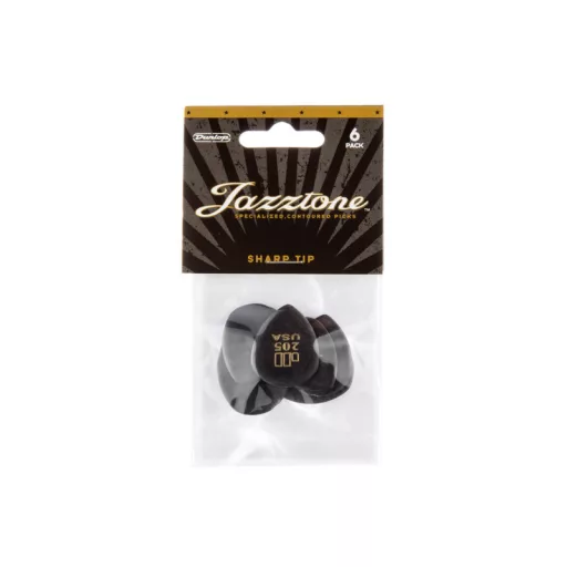 DUNLOP 477P205 Jazztone hegyes hegyű pengető (6 db) csomag