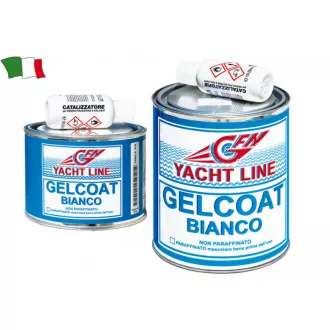 Gelcoat fehér edzővel 1 kg