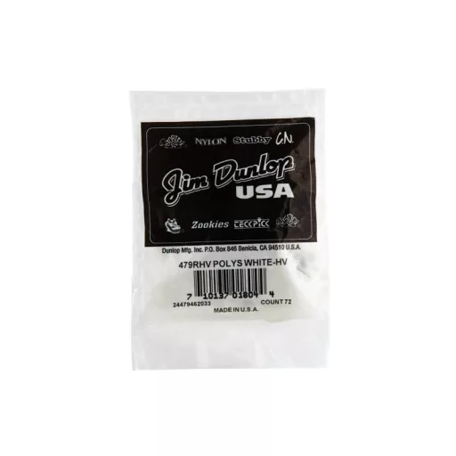 DUNLOP 479RHV Polys White Heavy Pengető