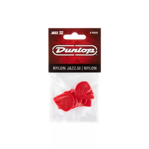 DUNLOP PENGETŐK 47P3N NYLON JAZZ (6) Pengető csomag