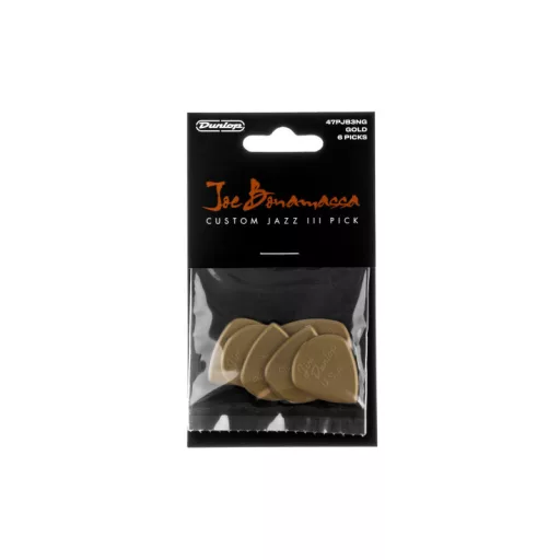 DUNLOP PENGETŐK 47PJB3NG BONAMASSA GOLD JAZZ (6) Pengető csomag