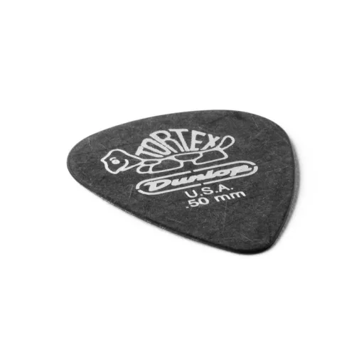 DUNLOP 488R.50 Tortex Pitch Black Standard 0.50 Pengető