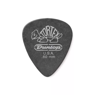 DUNLOP 488R.60 Tortex Pitch Black Standard Pengető