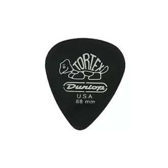 DUNLOP 488R.88 Tortex Pitch Black Standard 0.88 Pengető