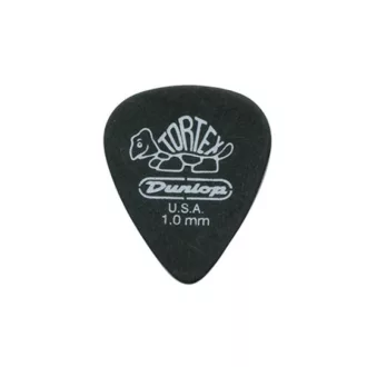 DUNLOP 488R1.0 Tortex Pitch Black Standard 1.0 Pengető