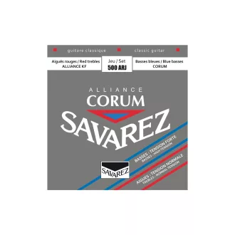   SAVAREZ Gitár húr készlet klasszikus gitárhoz, Alliance Corum, Carbon Standard/High Tension