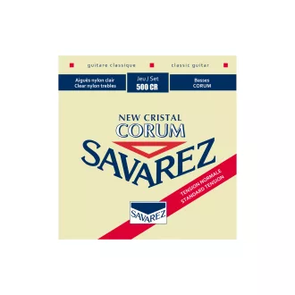   SAVAREZ Húrkészlet klasszikus gitárhoz, Cristal Corum, Piros, közepes