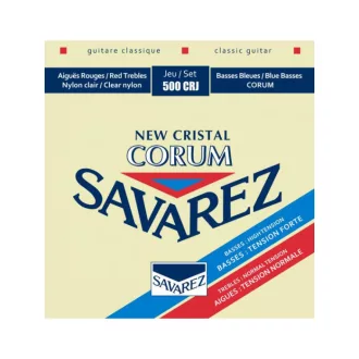   SAVAREZ 500CRJ NEW CRISTAL CORUM Vegyes Feszültségű Klasszikus Gitár Húrok