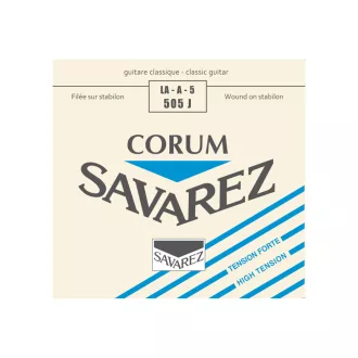   SAVAREZ Einzelhúr koncertgitárhoz, A5, Corum, Kék, erős, ezüstözött bevonatú