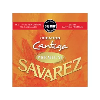   SAVAREZ 510MRP CREATION CANTIGA PREMIUM Normál Feszültségű Klasszikus Gitár Húrok