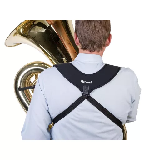 NEOTECH keresztheveder tuba számára, Regular, Szín: fekete
