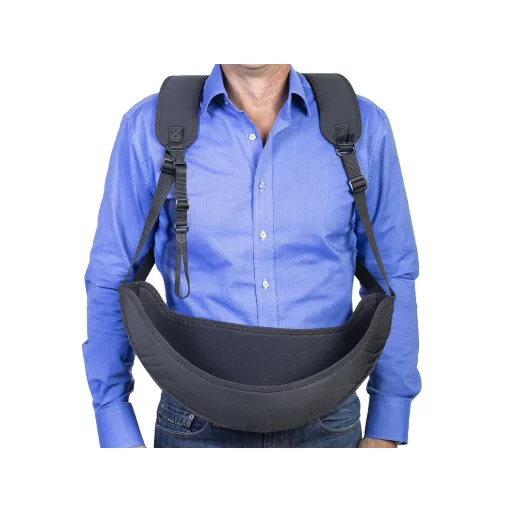 NEOTECH Keresztpánt tuba számára, Holster Harness 18", Szín: fekete