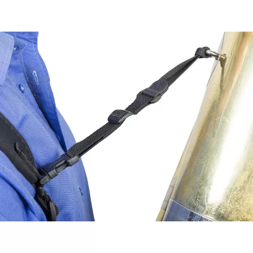NEOTECH Keresztpánt tuba számára, Holster Harness 18", Szín: fekete