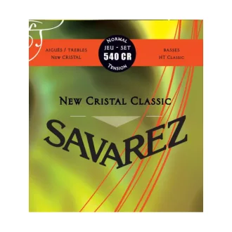   SAVAREZ 540CR NEW CRISTAL CLASSIC Normál Feszültségű Klasszikus Gitár Húrok