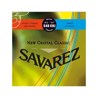  SAVAREZ 540CRJ NEW CRISTAL CLASSIC Vegyes Feszültségű Klasszikus Gitár Húrok