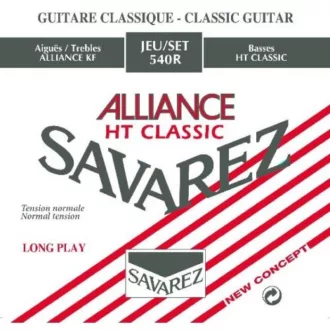 SAVAREZ Gitár húrkészlet, Alliance 540, Piros, közepes