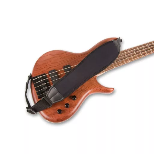 NEOTECH Elektromos basszusgitár heveder, Super Bass Strap, Szín: fekete