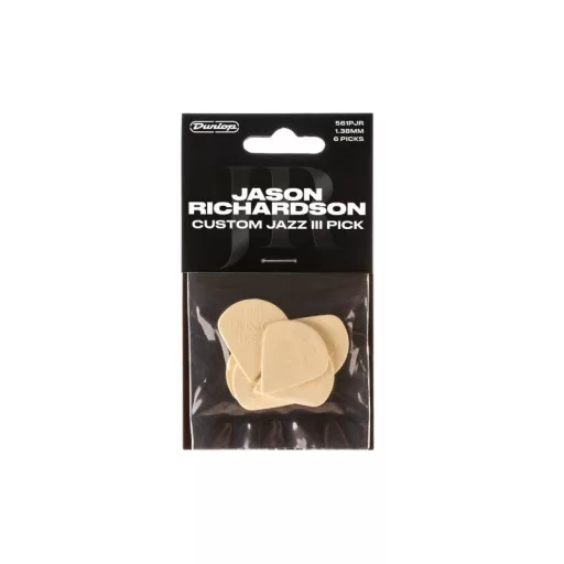 DUNLOP PENGETŐK 561PJR JASON RICHARDSON EGYEDI JAZZ III PENGETŐ 1,38MM (6) Pengető csomag