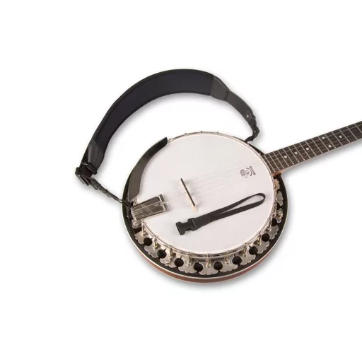 NEOTECH Banjo heveder, Super Banjo Strap, Szín: fekete