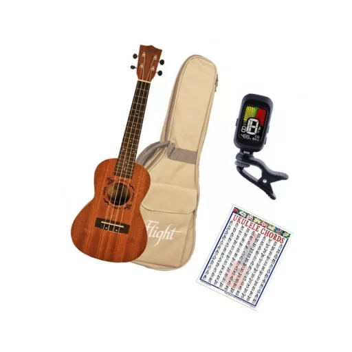 FLIGHT NUC310 koncert ukulele csomag