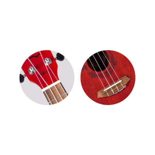FLIGHT DUC380 CEQ Korall Koncert Ukulele