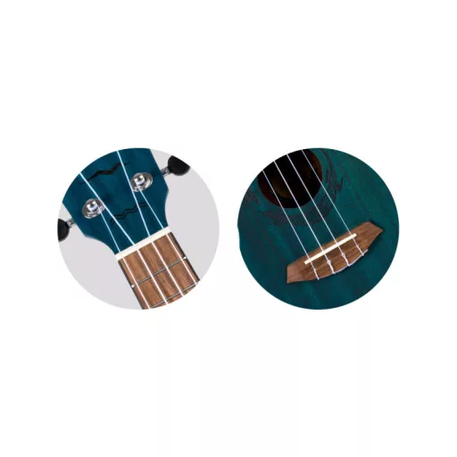 FLIGHT DUC380 CEQ Topaz koncert ukulele