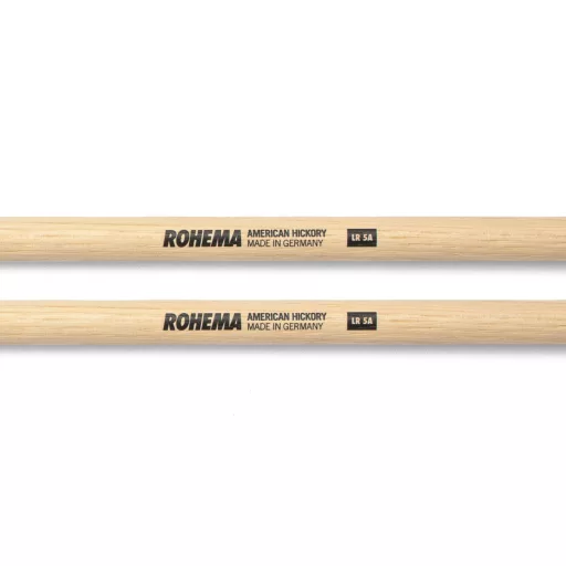 ROHEMA Rock-Sticks, Hickory lakkozott, 5A Light Rock