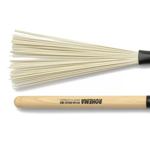 ROHEMA Jazzbesen JB3, Nylon seprű, nem behúzható